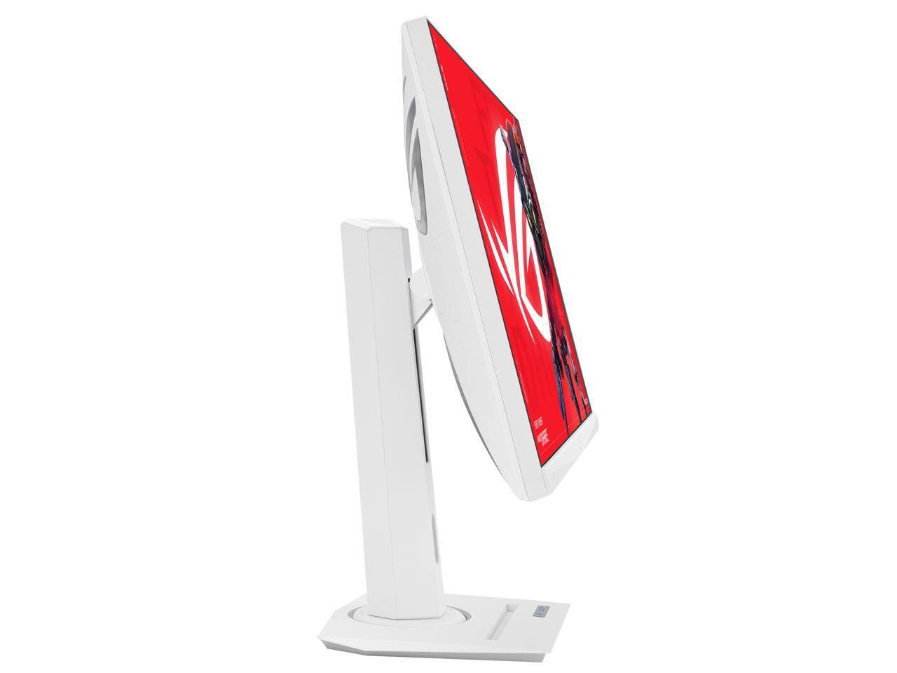 Alt View 3. ASUS - ASUS ROG Strix 27" QHD 180Hz 1ms HDR400 USB-C Gaming Monitor with Adjustable Stand - White.