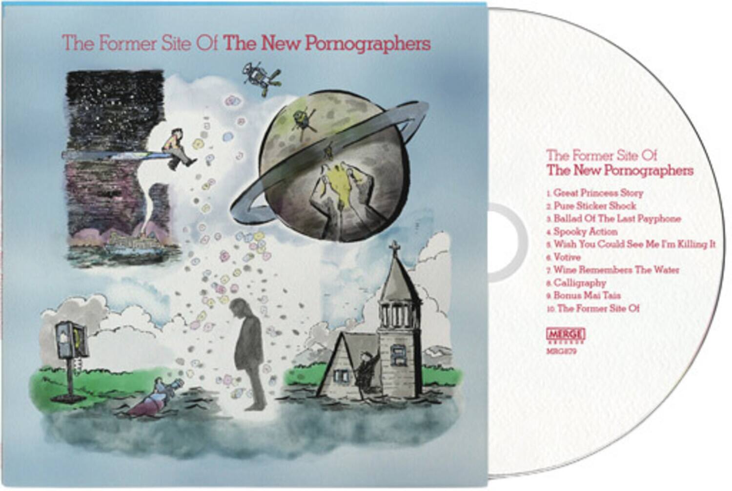 The New Pornographers - The Former Site of   - COMPACT DISCS [CD] price history on PriceWatchPro