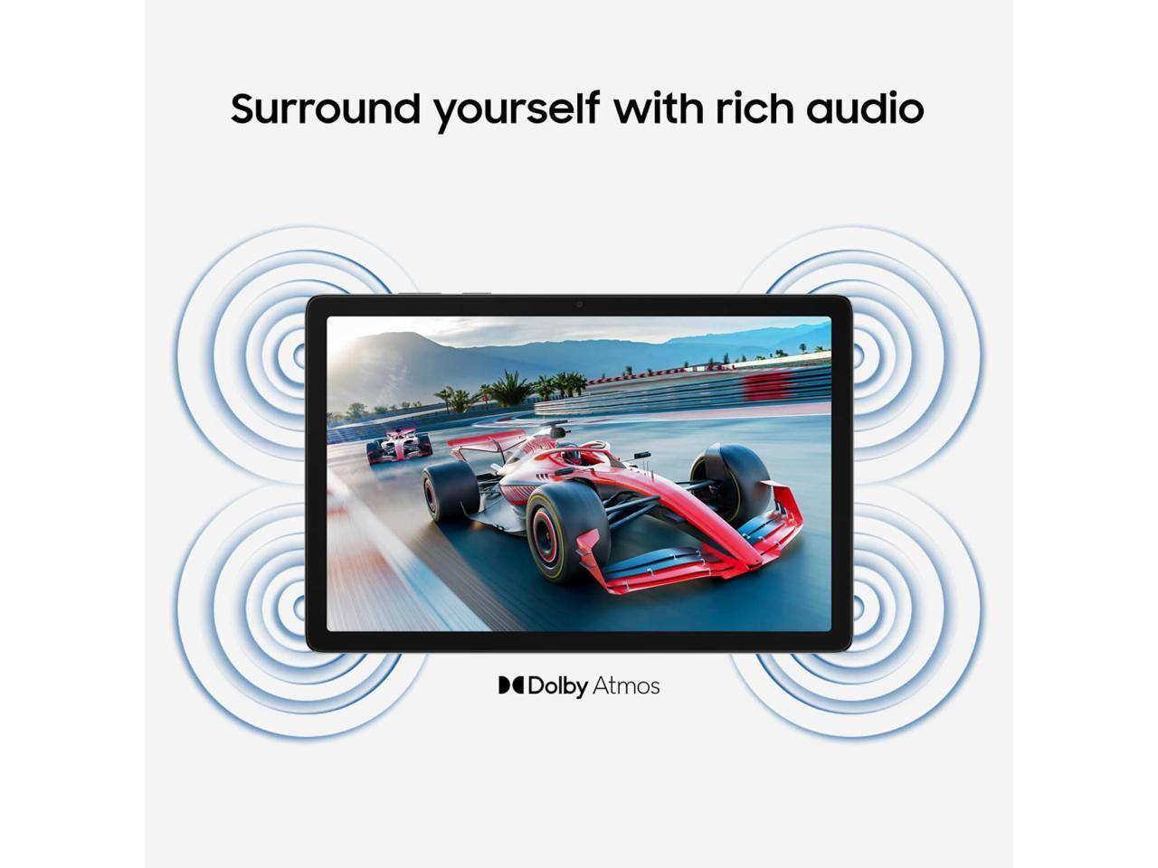 Surround yourself with rich audio Dolby Atmos
