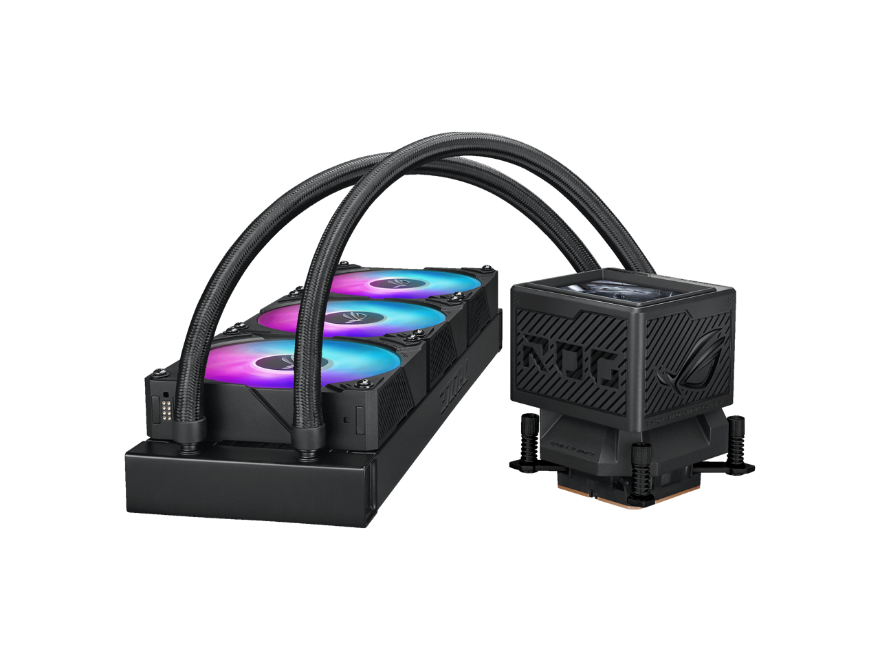 The text in the image reads:

"ROG STRIX
REPUBLIC OF GAMERS"