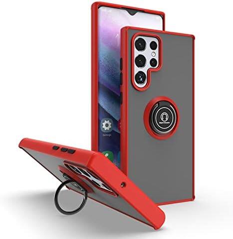 Angle. Entronix - Entronix Galaxy S20 Ultra Case - Matte Gripstand with Kickstand Feature - Navy.