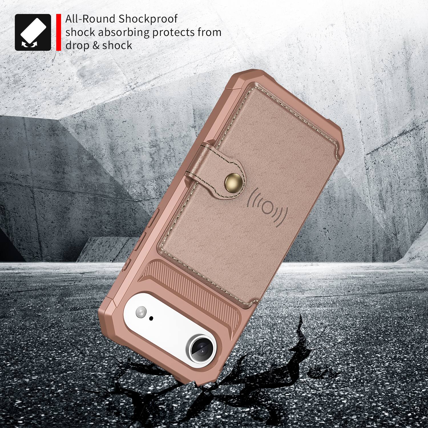 All-Round Shockproof shock absorbing protects from drop & shock