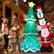 Alt View 11. Costway - 8.7FT Inflatable Christmas Tree with Santa Claus & Snowman & Penguin Blow-up Decoration - Multicolor.