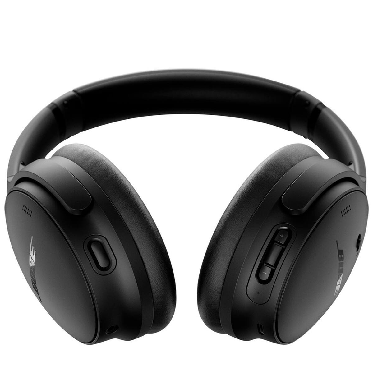 Alt View 4. Bose - Bose QuietComfort Wireless Noise Cancelling Over-Ear Headphones Black.
