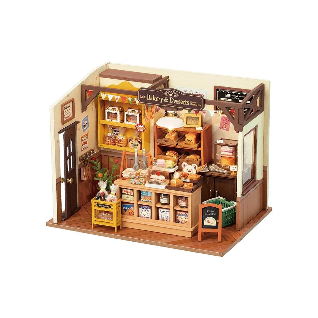 Front. 3D Puzzle - DIY 3D House Puzzle - Becka's Baking House 141pcs.