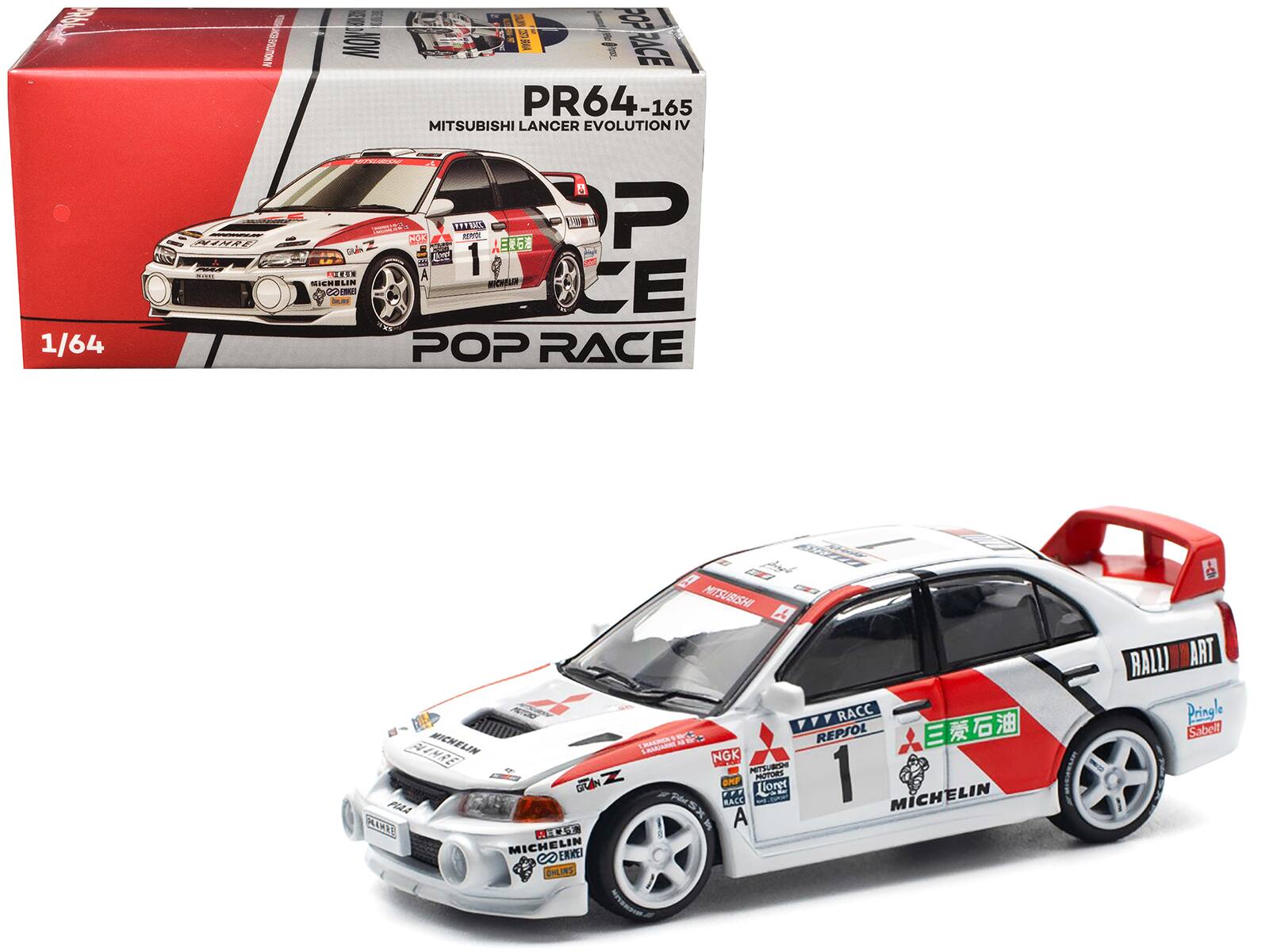 Pop Race Mitsubishi Lancer Evolution IV RHD #1 Tommi Makinen