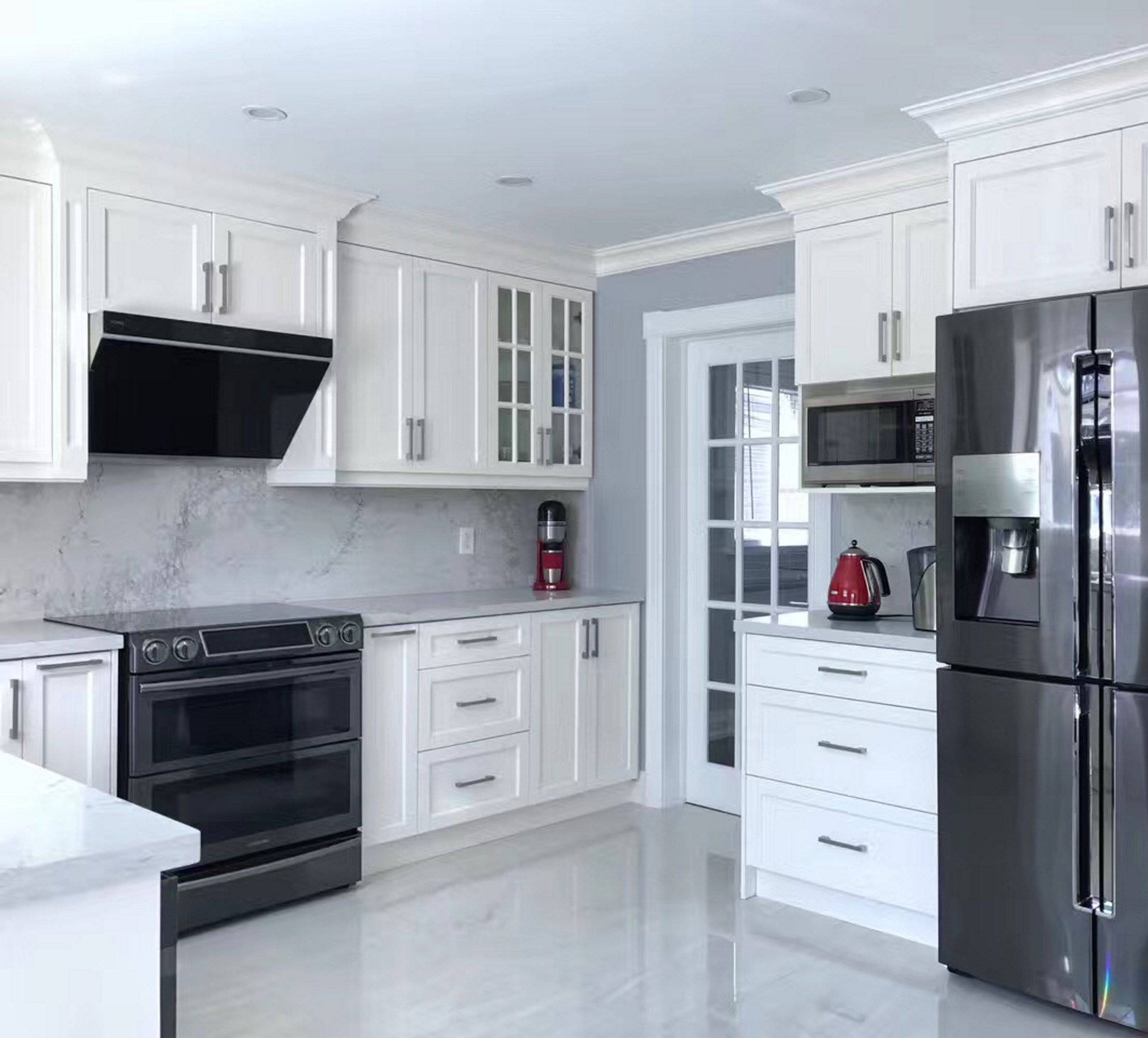 Alt View 1. FOTILE - FOTILE 36" 850CFM Under Cabinet|Wall Mount Range Hood in Black Tempered Glass - Black.