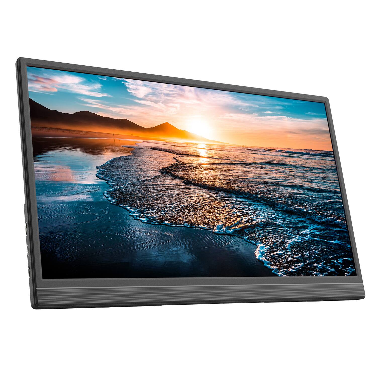Alt View 4. Supersonic - 15.6" 1080p Full HD Portable Display - Black.