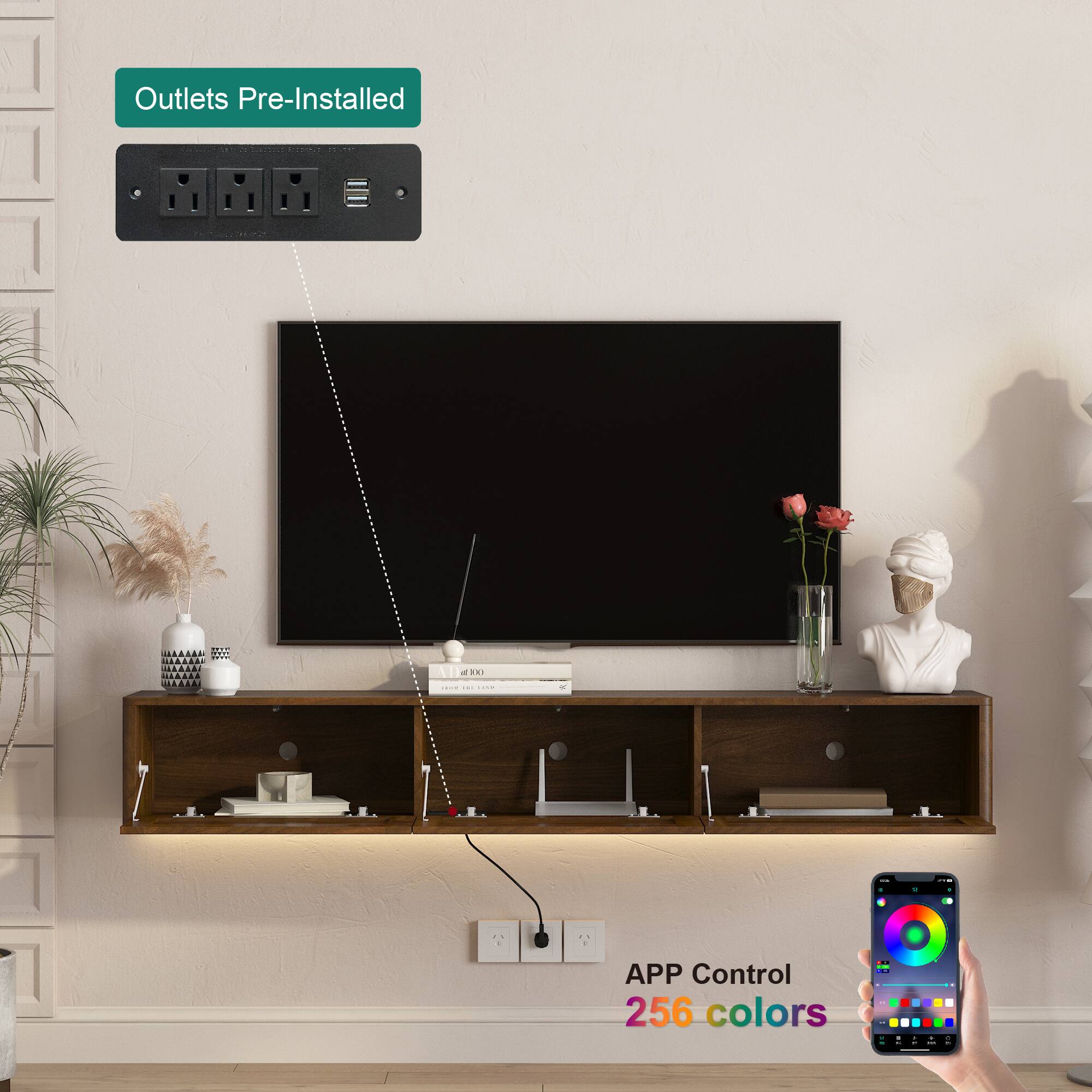 Outlets Pre-Installed

APP Control 256 colors
