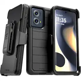 RomeTech - Defender Case for Motorola Edge (2024) - Black