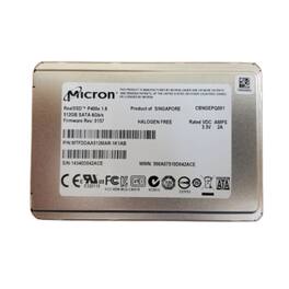 Micron Technology - Refurbished Excellent - RealSSD P400e 512GB 1.8" SATA 6Gb/s Enterprise SSD MTFDDAA512MAR-1K1AB
