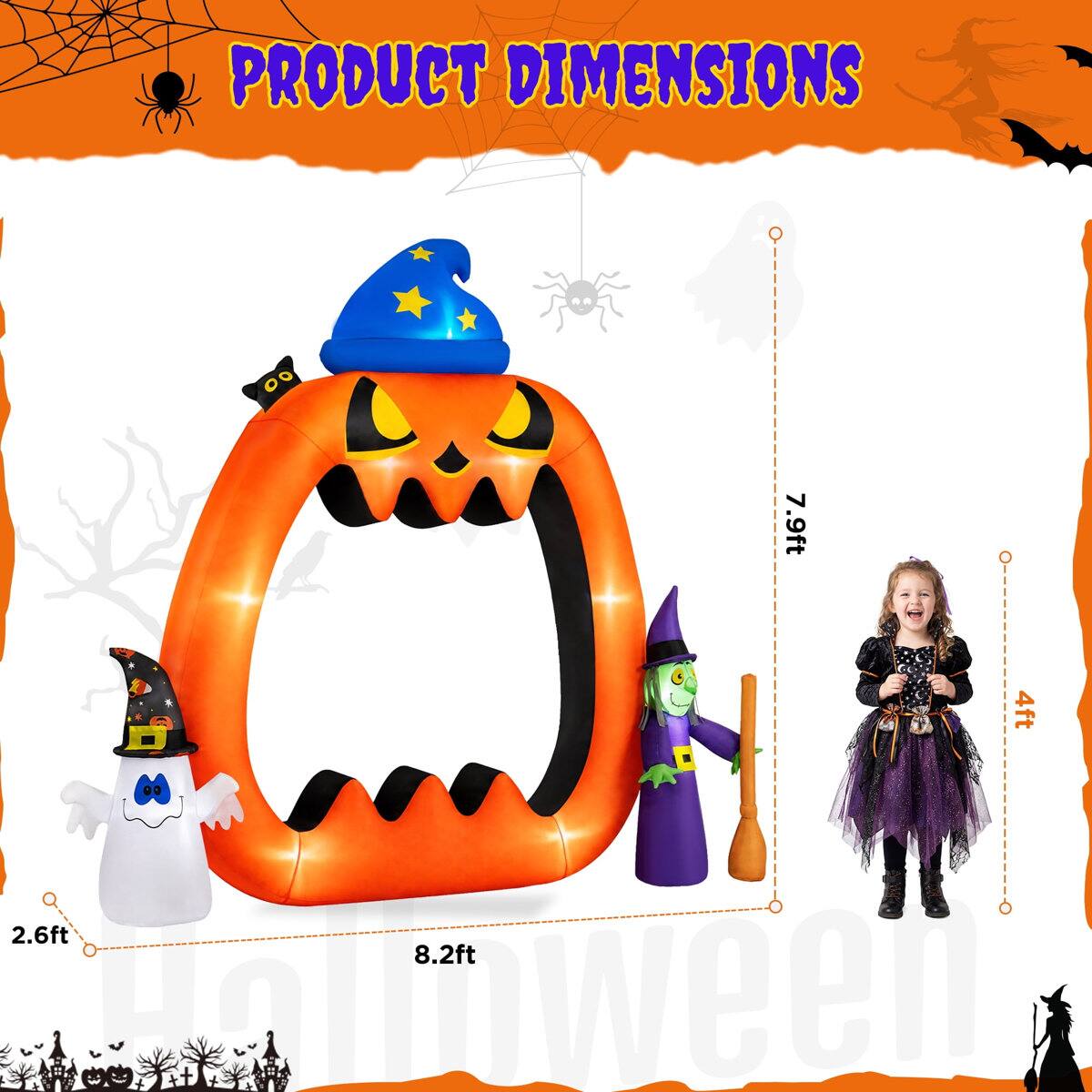 PRODUCT DIMENSIONS

7.9ft  
4ft  
2.6ft  
8.2ft
