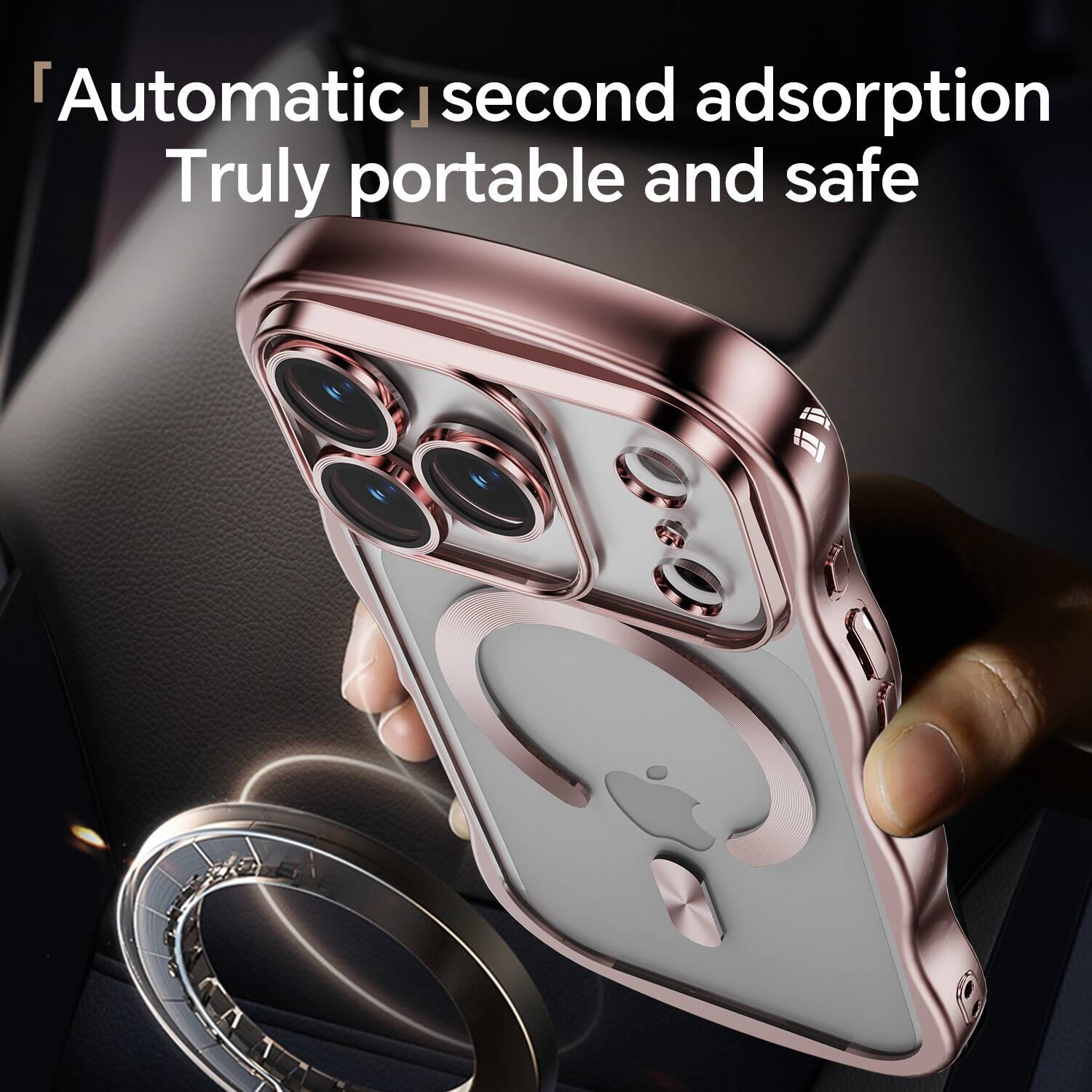 "Automatic" second adsorption  
Truly portable and safe