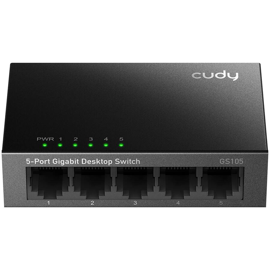 Cudy GS105 5 Port Gigabit Unmanaged Ethernet Switch, Network Hub ...