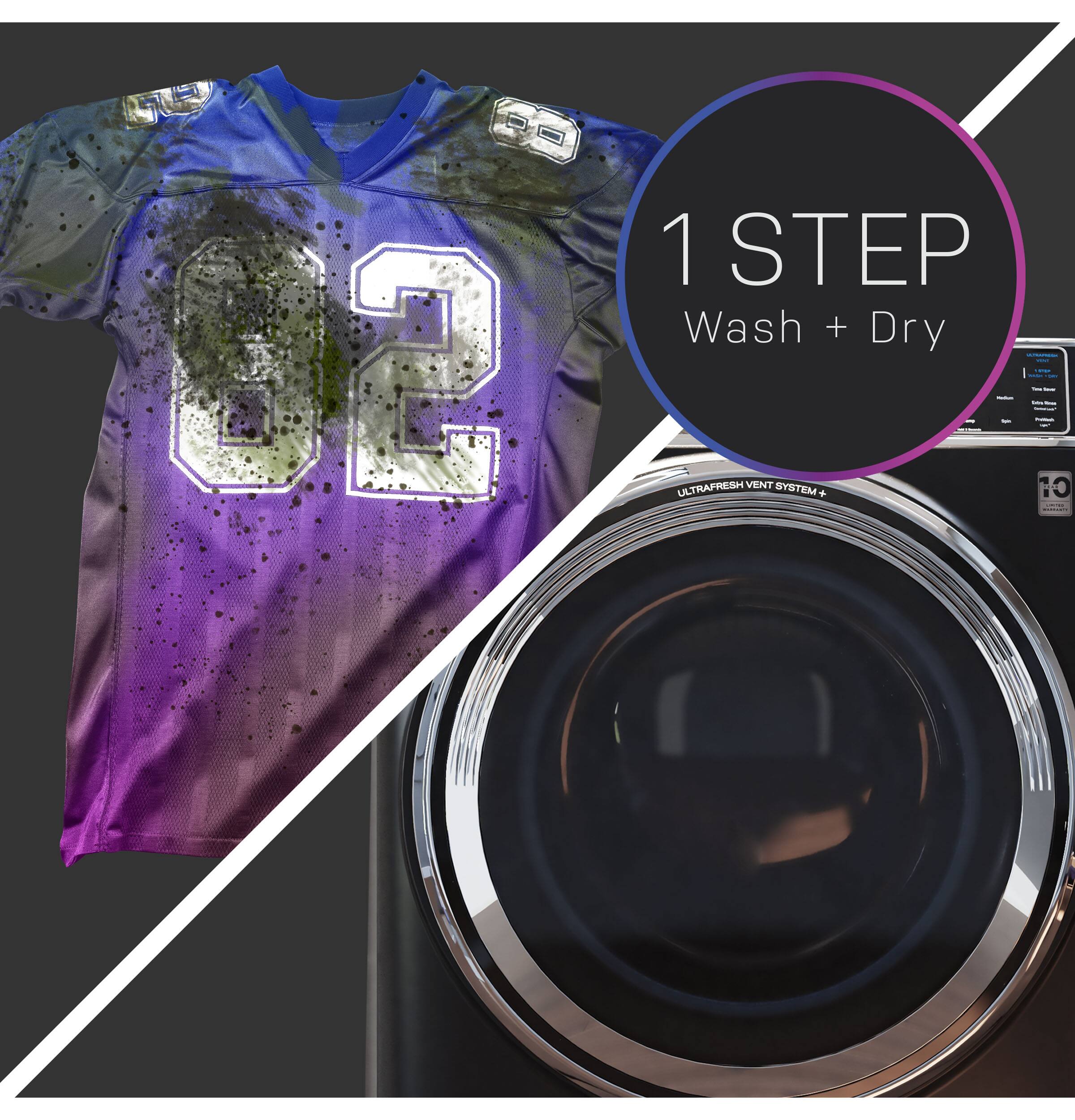 1 Step Wash + Dry: UltraFresh Vent System