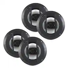 Front. BOSS Audio - Boss Audio R63 Riot 6.5" 300W 4 Ohm Car Audio Coaxial Stereo Speaker, 2 Pairs - Black.