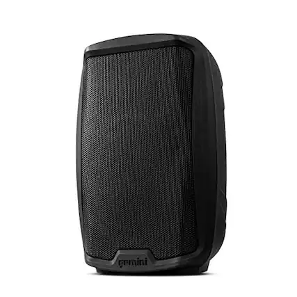 Front. Gemini - AS-2110BT 1000W Active 10" Bluetooth Loudspeaker - Black.