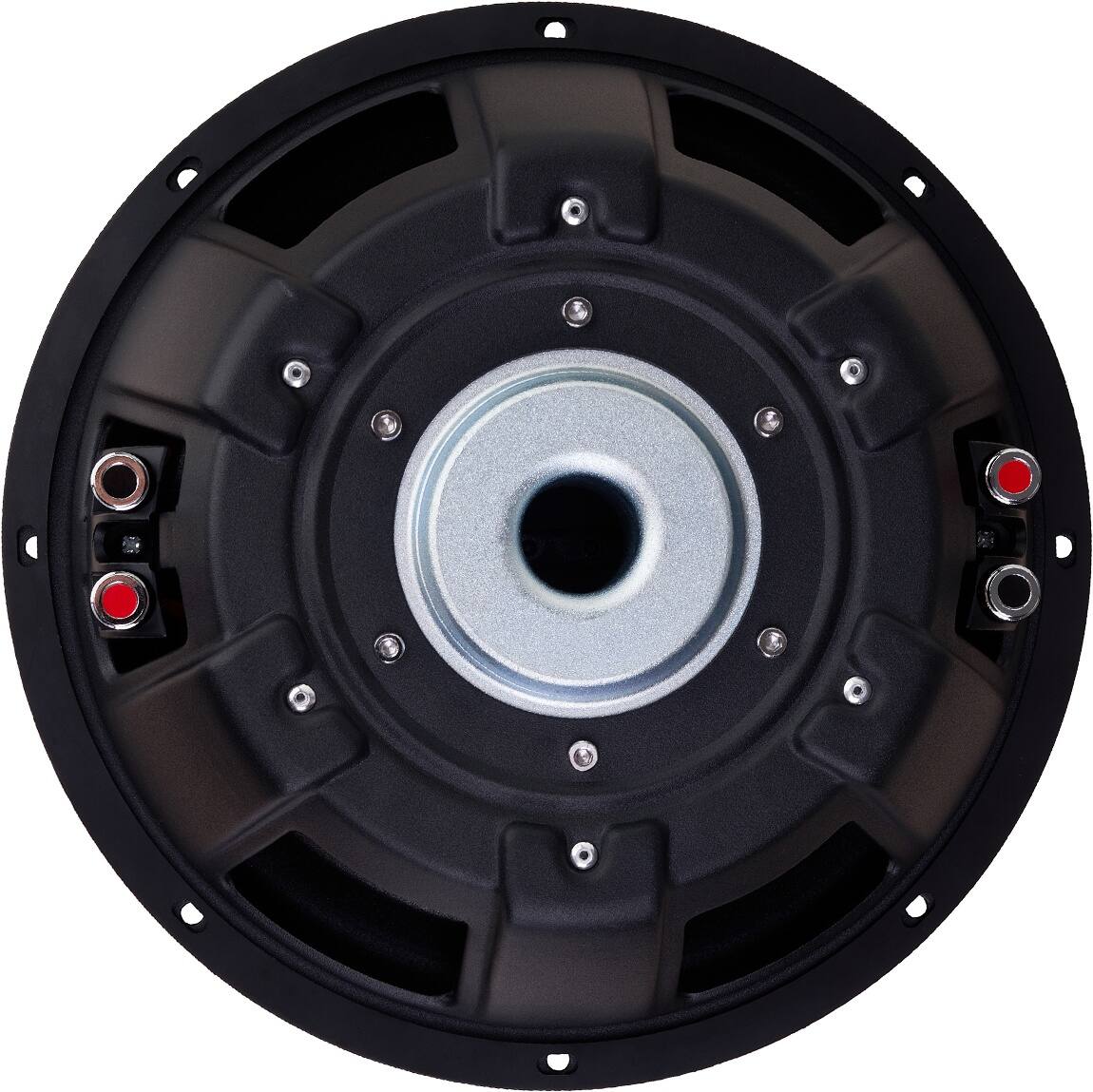 Back. MB Quart - Discus 10" 600W Dual-Voice Subwoofer - Red.