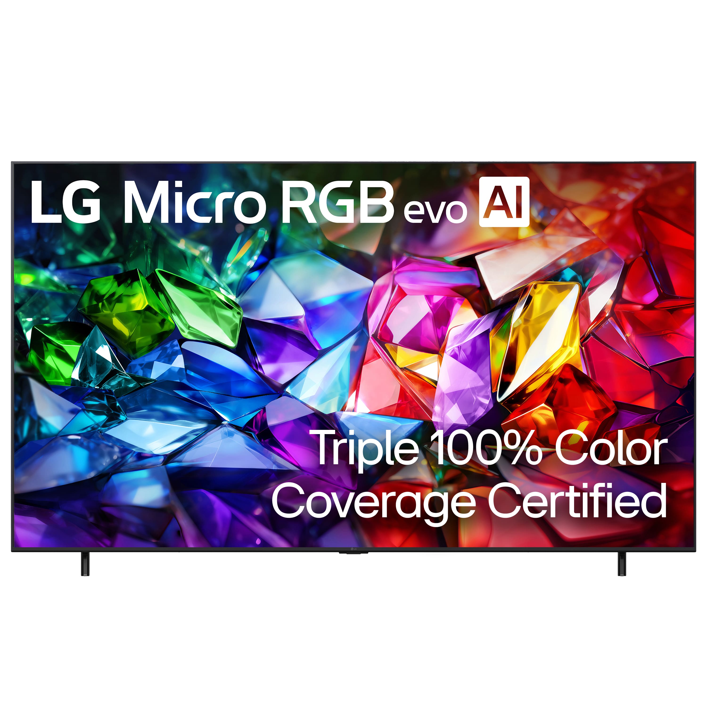 LG - 86" Class MRGB95 Micro RGB evo AI 4K Smart webOS TV with Triple 100% Color Coverage Certified (2026)