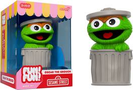 Super7 - Sesame Street - FUN! FUN! Wv1 - Oscar the Grouch - COLLECTIBLES - Multicolor