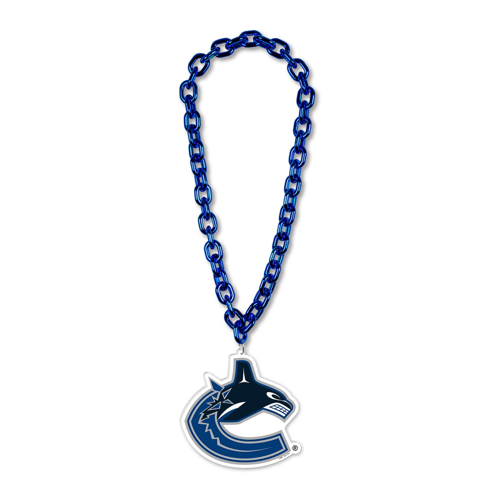 WinCraft - Vancouver Canucks Big Chain Logo Necklace - Multicolor