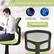 Ergonomically Designed Chair Back: Fit the back curve for ultimate comfort, Strong support to relieve stress, Y-shaped structure for stronger support, Good air permeability of the mesh.