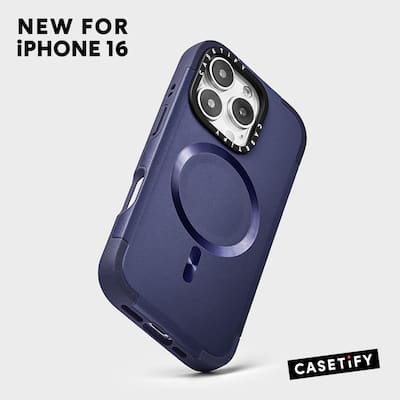 CASETiFY Force Case with MagSafe for Apple iPhone 16 Pro Black CTF CASETiFY Force Case with MagSafe for Apple iPhone 16 Pro Black CTF