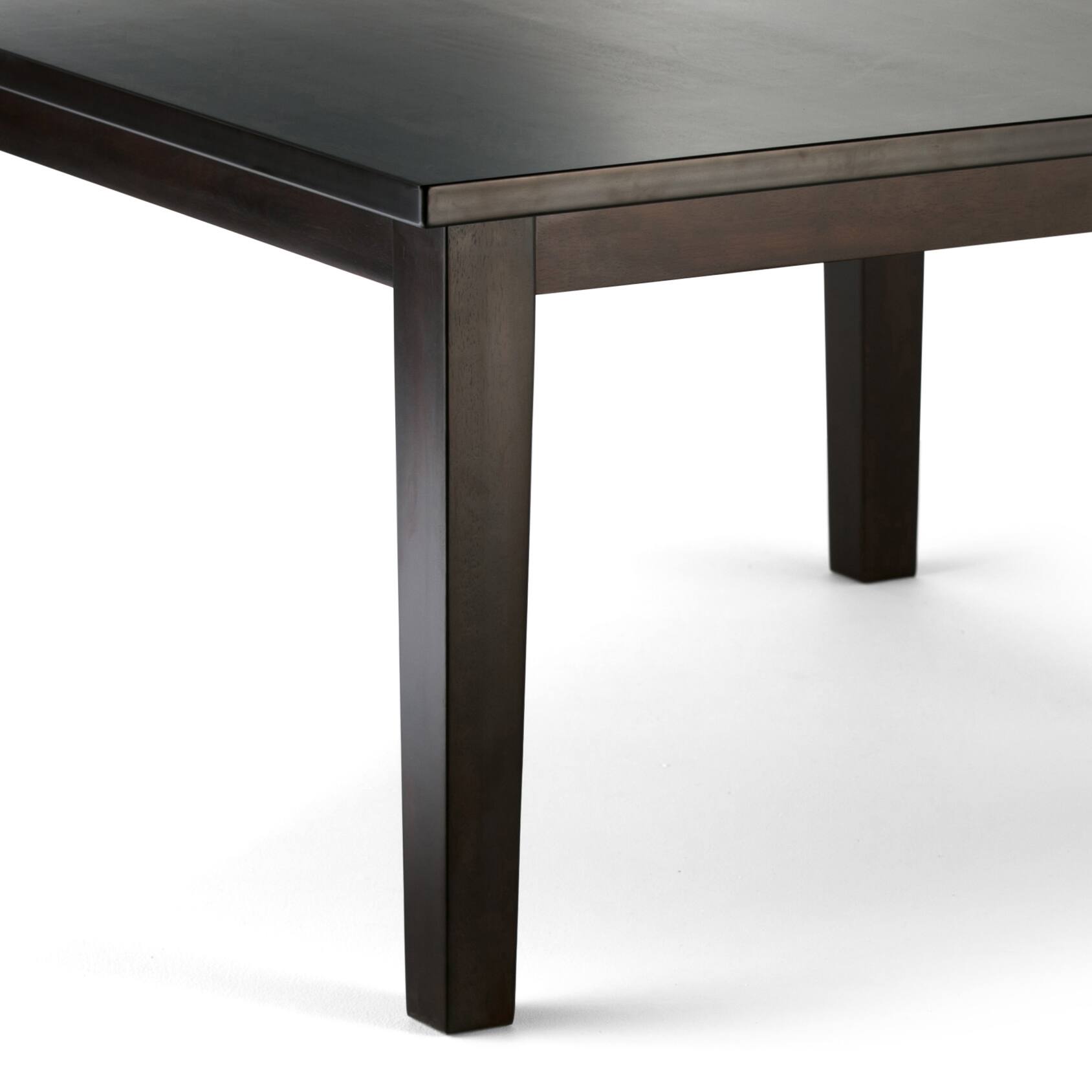 Alt View 4. Simpli Home - Andover / Eastwood 9-Piece Dining Set - Slate Grey.