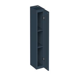Boyel Living - 9-in W x 36-in H x 12-in D Shaker RTA Kitchen Wall Cabinet with Soft-Close - Charcoal Blue
