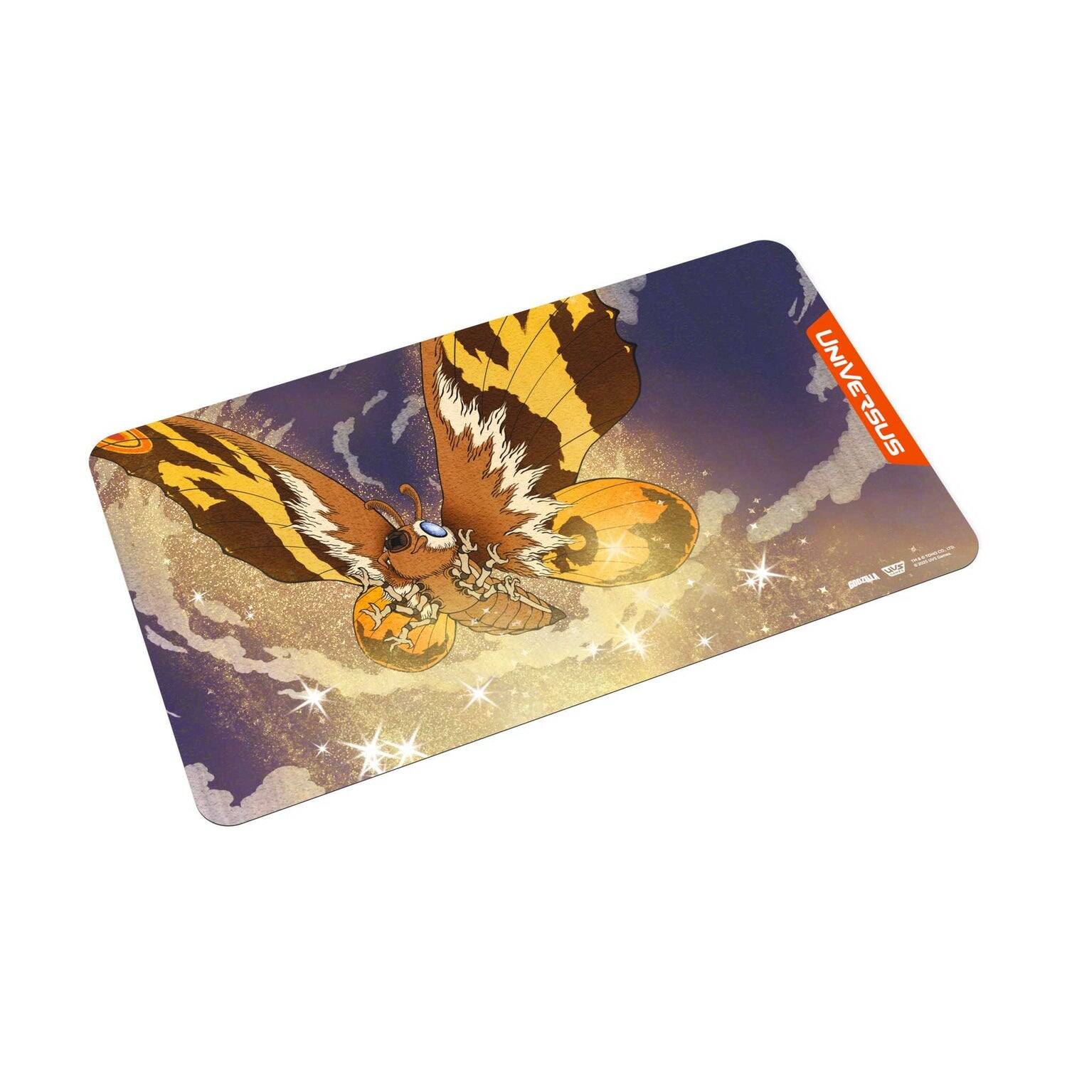 Alt View 3. UniVersus - Universus TCG: Godzilla Reign of Kaiju - Mothra Divine Moth Playmat.