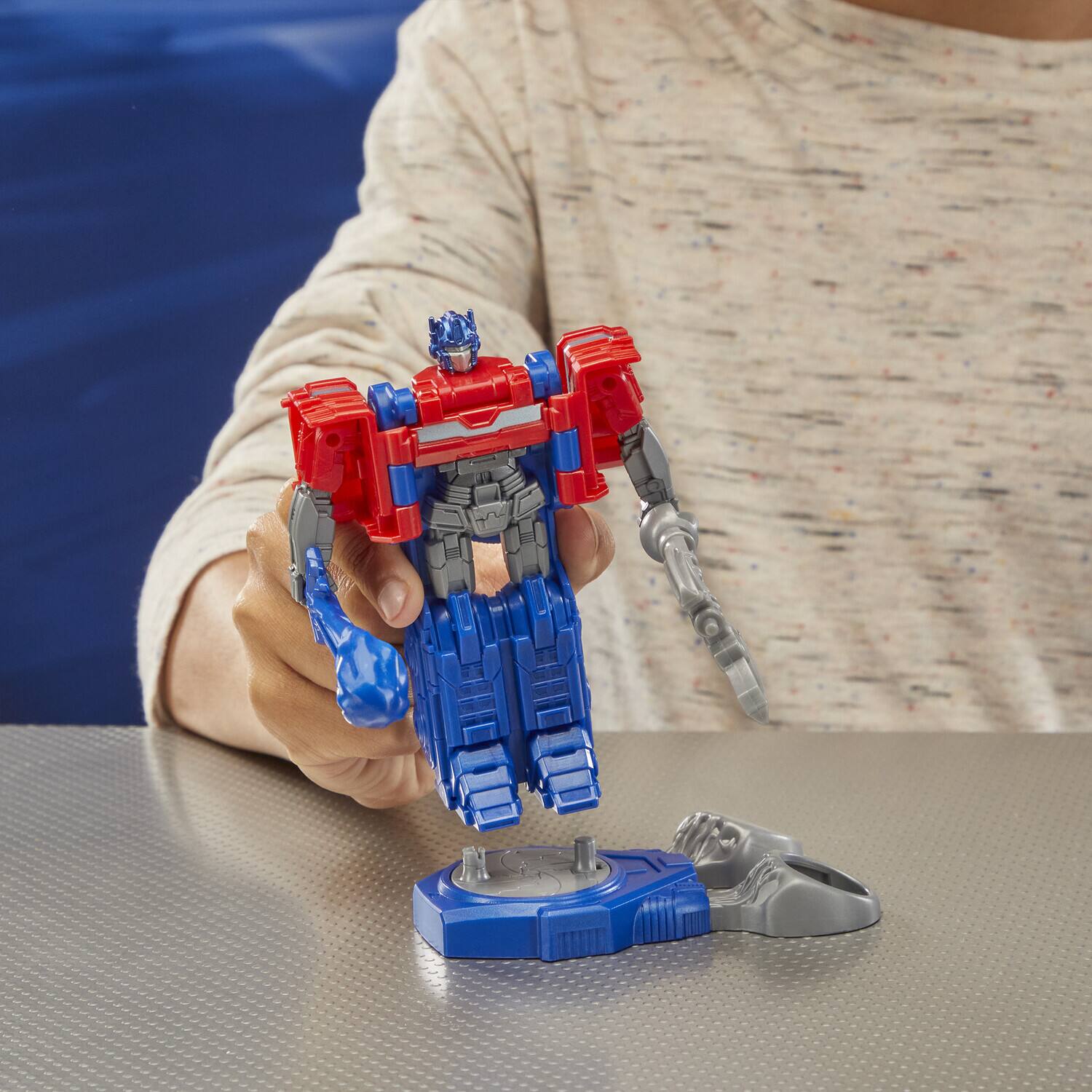 Alt View 3. Hasbro - Hasbro Collectibles - Transformers One - Robot Battlers 2-Pack   - Collectibles - Multicolor.