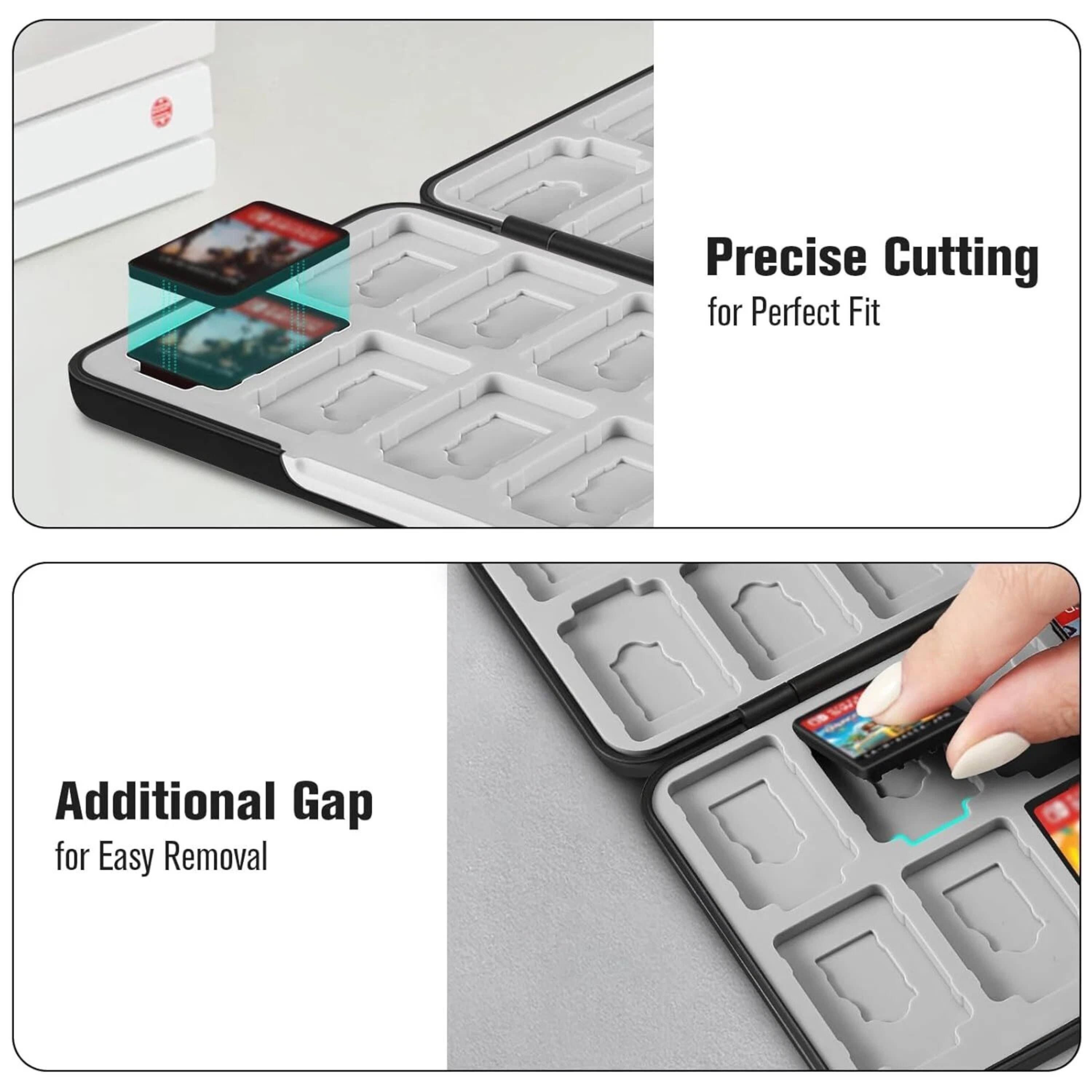 Precise Cutting for Perfect Fit

Additional Gap for Easy Removal