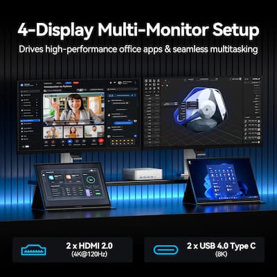 GEEKOM XT1 Mega AI Mini PC, 14th Intel Ultra U9 185H, 32GB DDR5 GEEKOM XT1 Mega AI Mini PC, 14th Intel Ultra U9 185H, 32GB DDR5