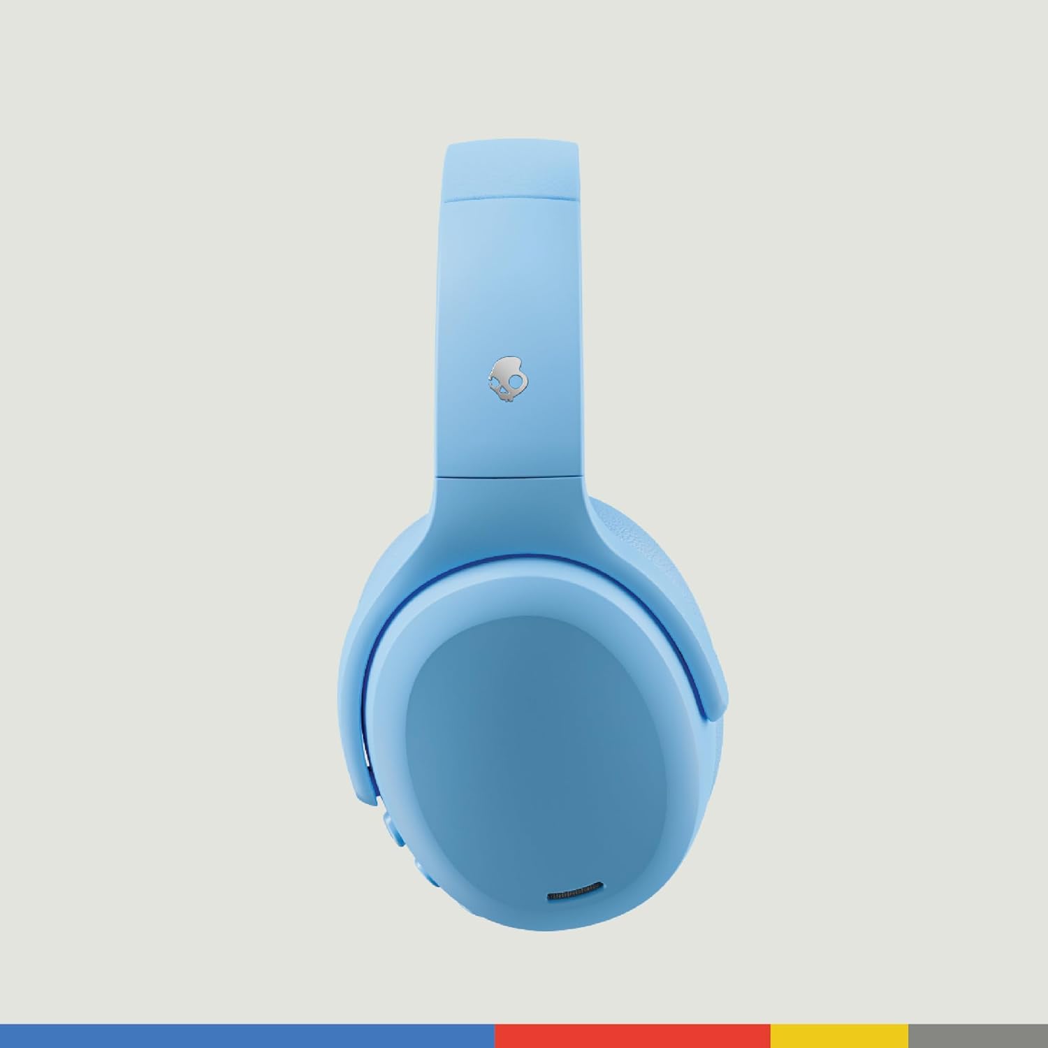 Angle. Skullcandy - Crusher ANC 2 Over - the - Ear Noise Canceling Wireless Headphones - Preppy Blue.