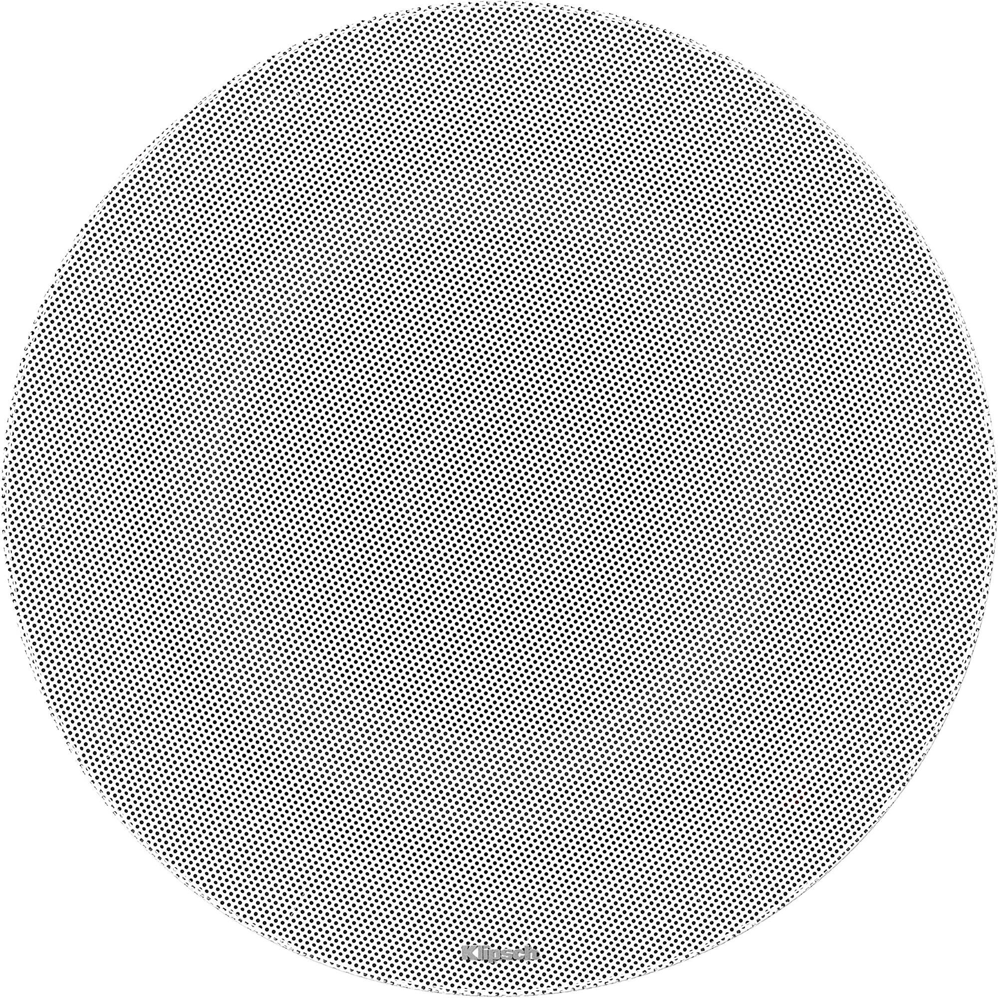 Alt View 11. Klipsch - Klipsch DS-180CDT 8" In-Ceiling Speaker - Black.