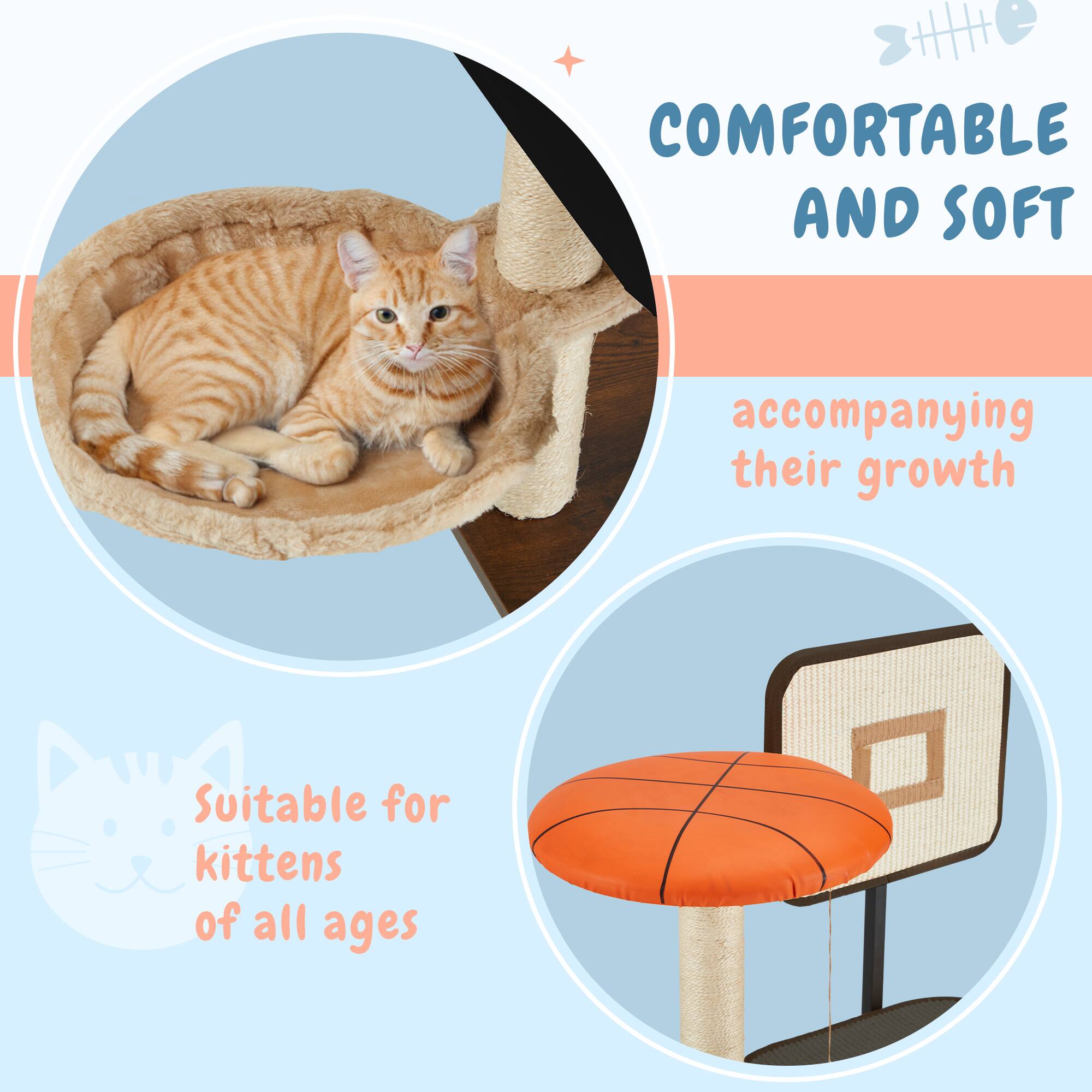 COMFORTABLE AND SOFT  
accompanying their growth  

Suitable for kittens of all ages