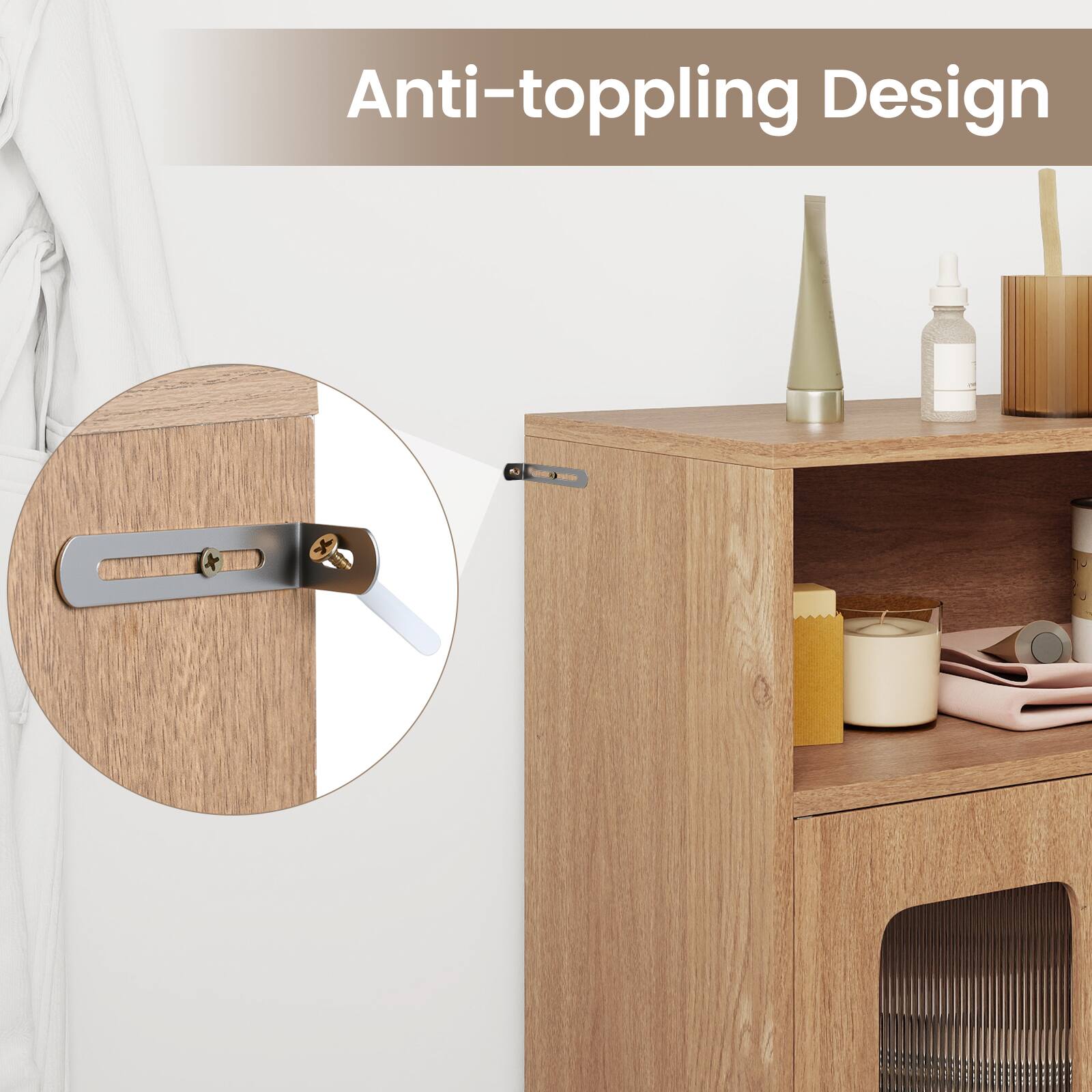 Anti-toppling Design