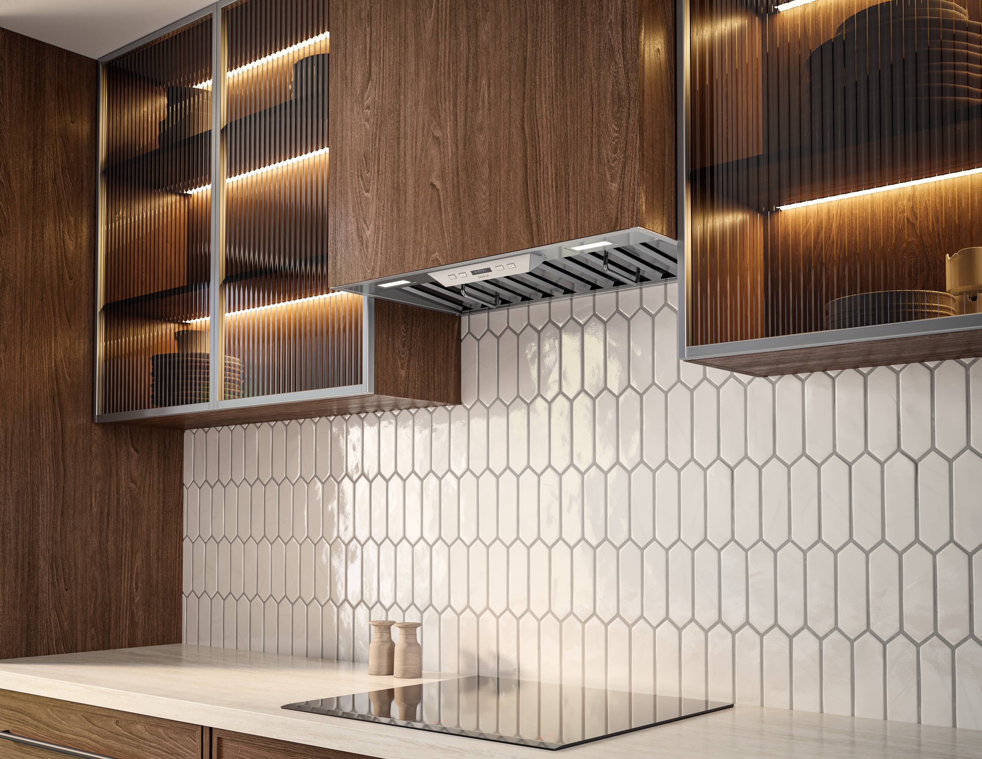 Zephyr 27 inches Externally Vented Range Hood Insert Stainless