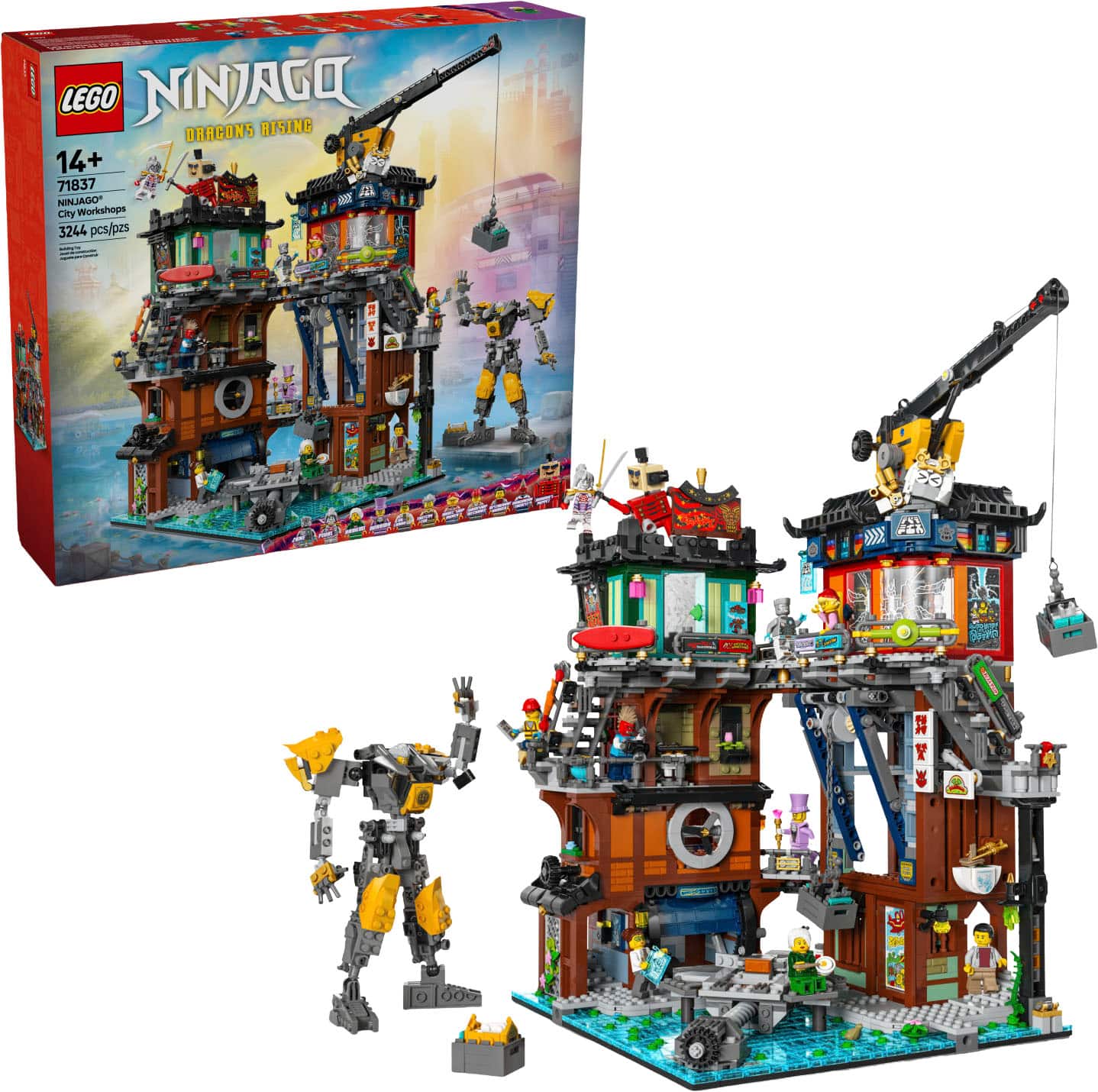 LEGO - NINJAGO City Workshops Building Toy 71837