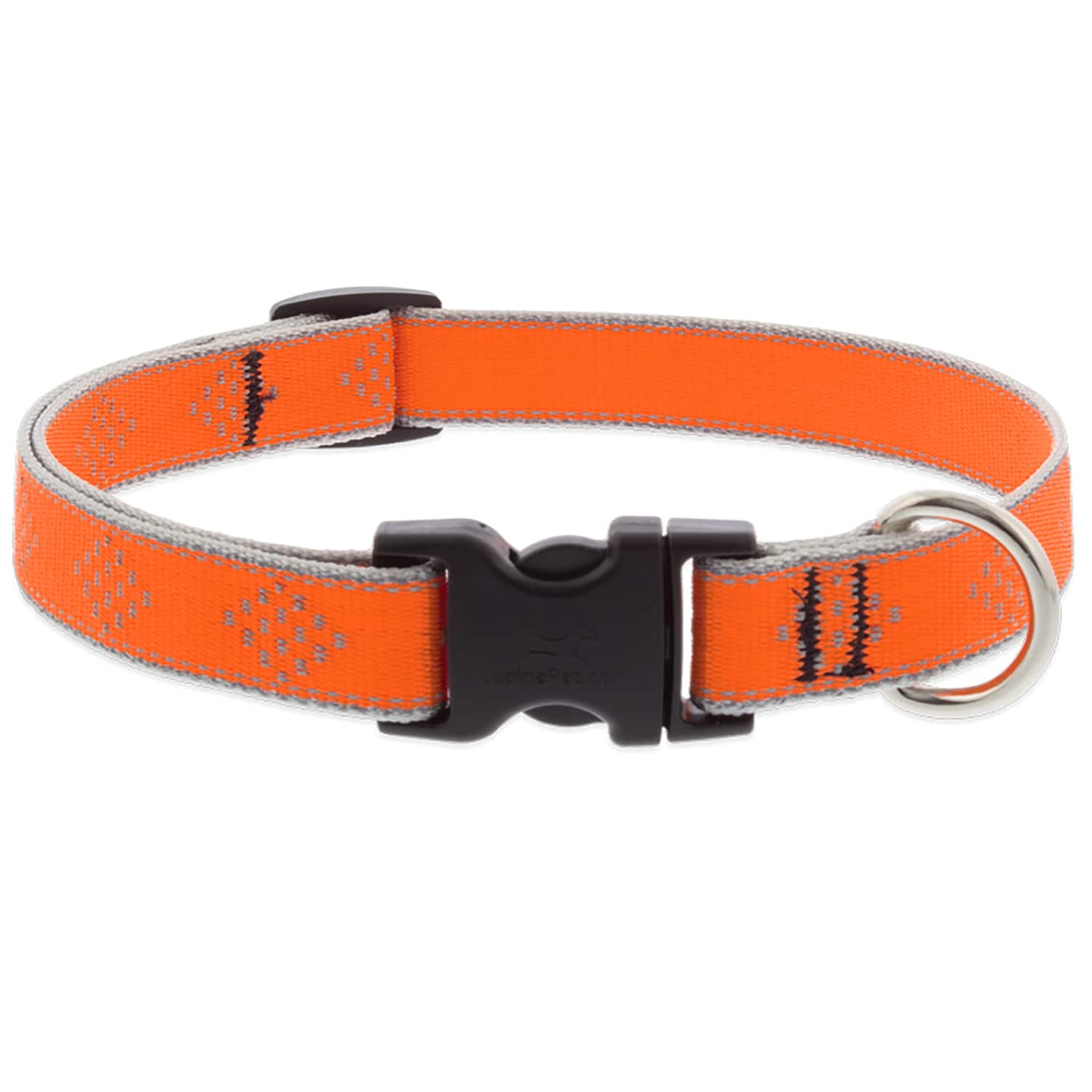 LupinePet - Reflective Diamond Nylon Dog Adjustable Collar - Orange price history on PriceWatchPro