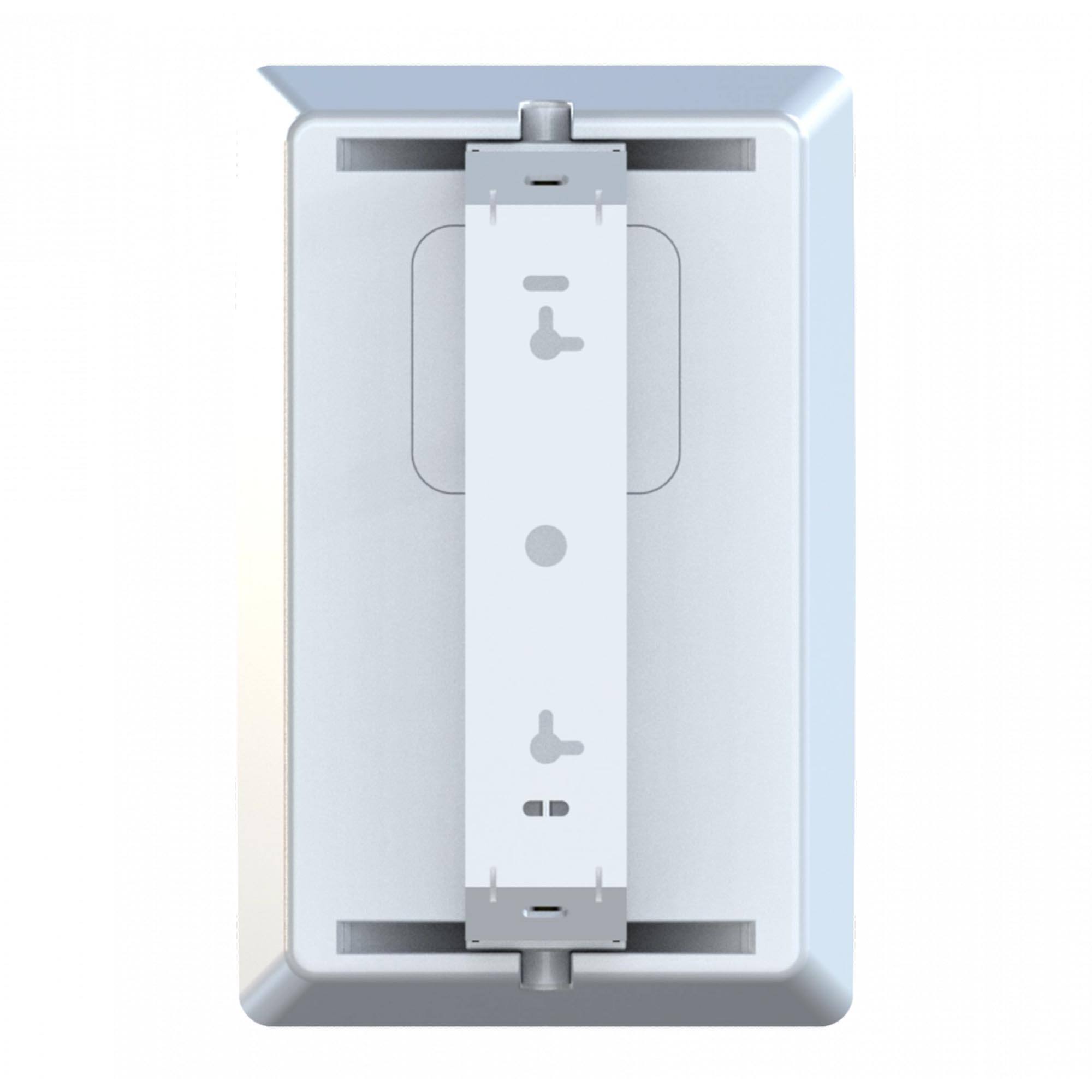 Alt View 3. ELAC - ELAC OD-M81-W - Muro Series Outdoor 8" Speaker - White - Black/Gray.