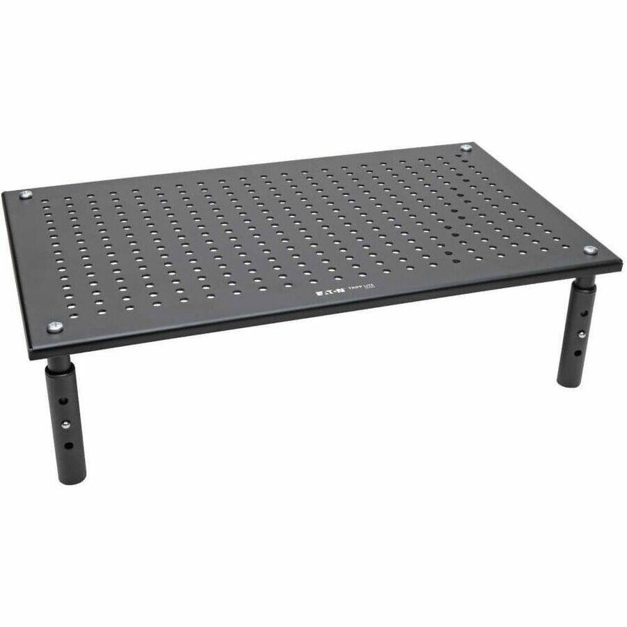 Alt View 2. Tripp Lite - Monitor Riser Stand Desktop Metal Height Adjustable 18x11in (MR1812M) - Black.