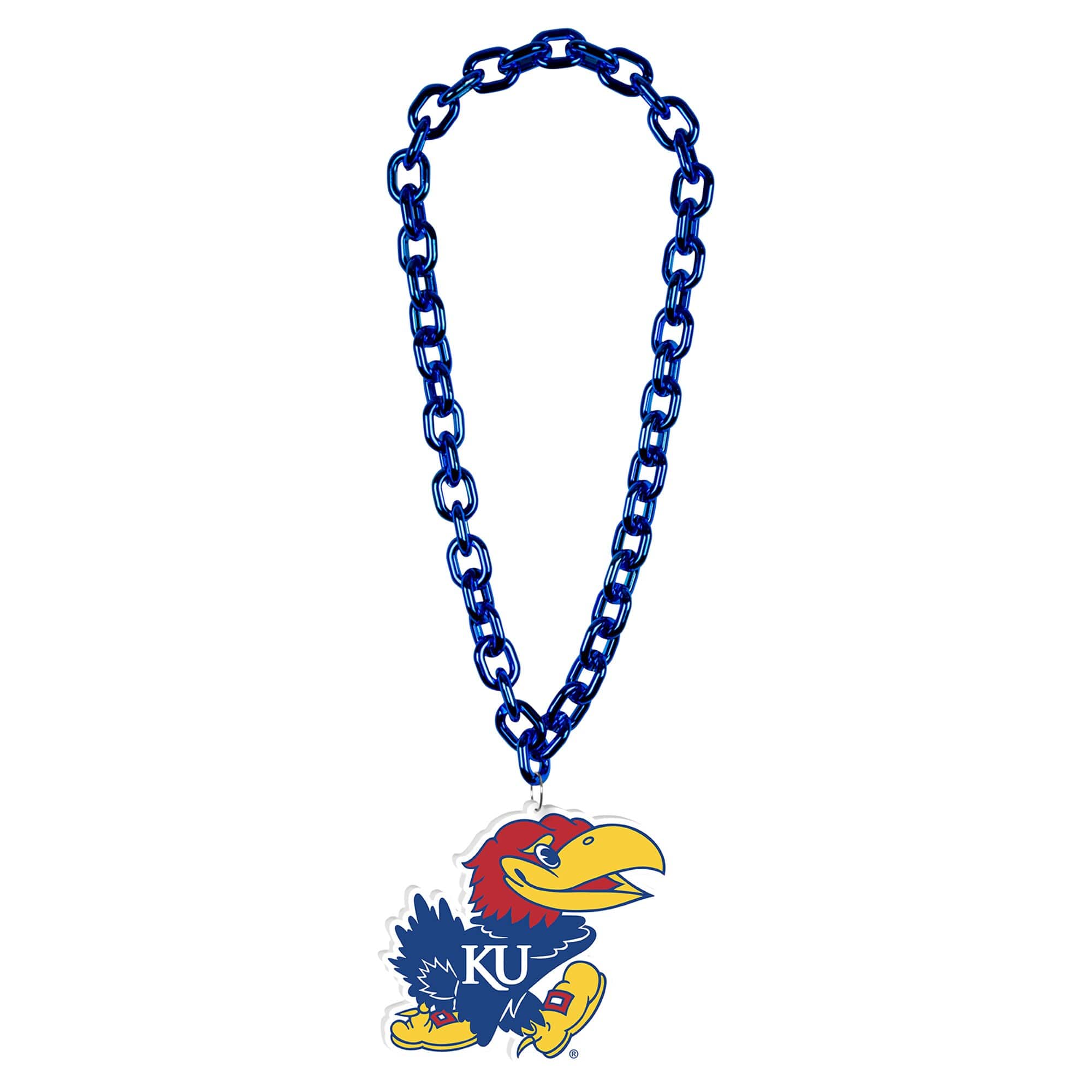 WinCraft - Kansas Jayhawks Big Chain Logo Necklace - Multicolor price history on PriceWatchPro