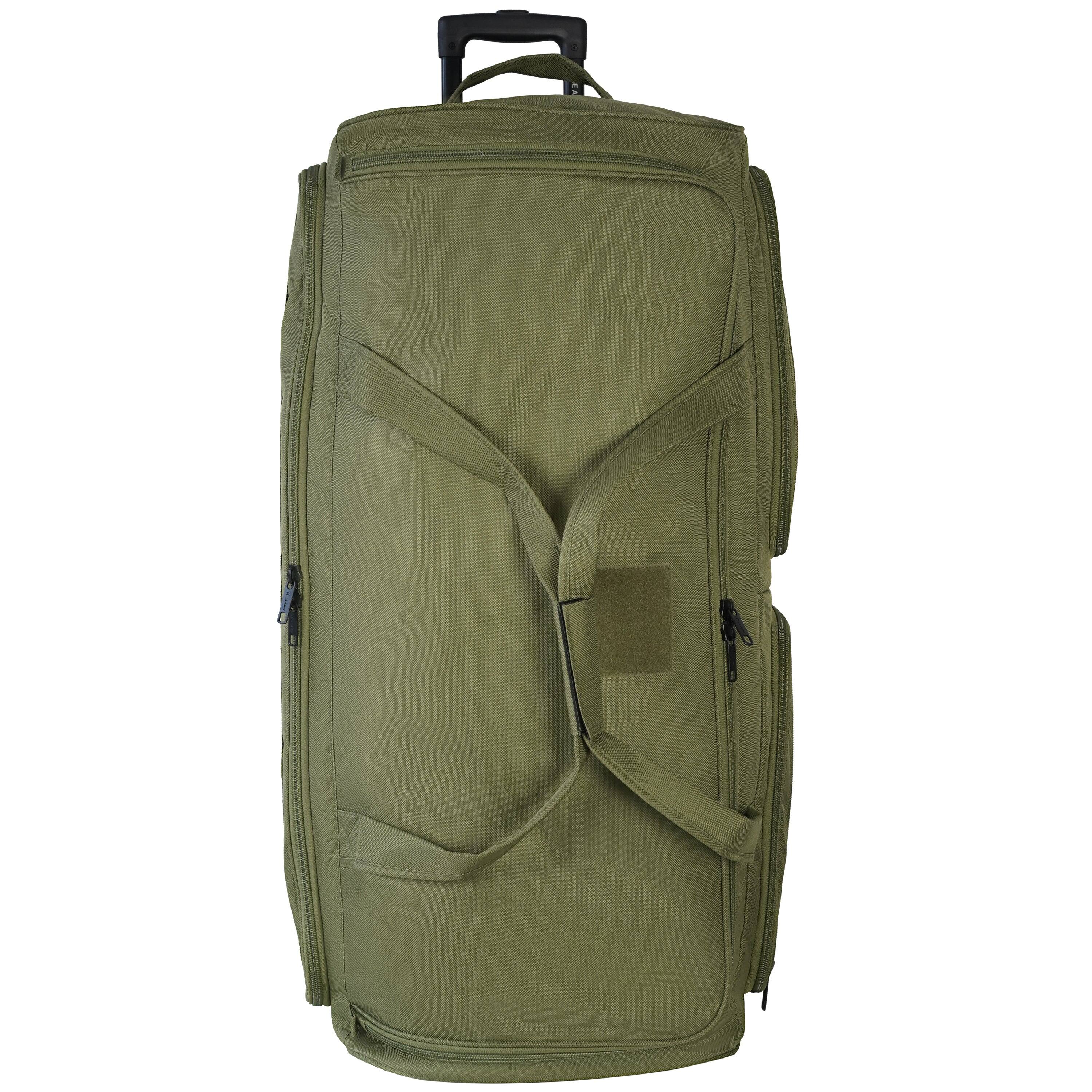 Alt View 2. US Army - ROMEO 36-inch XL Tactical Rolling Duffel - TACTICAL GREEN.
