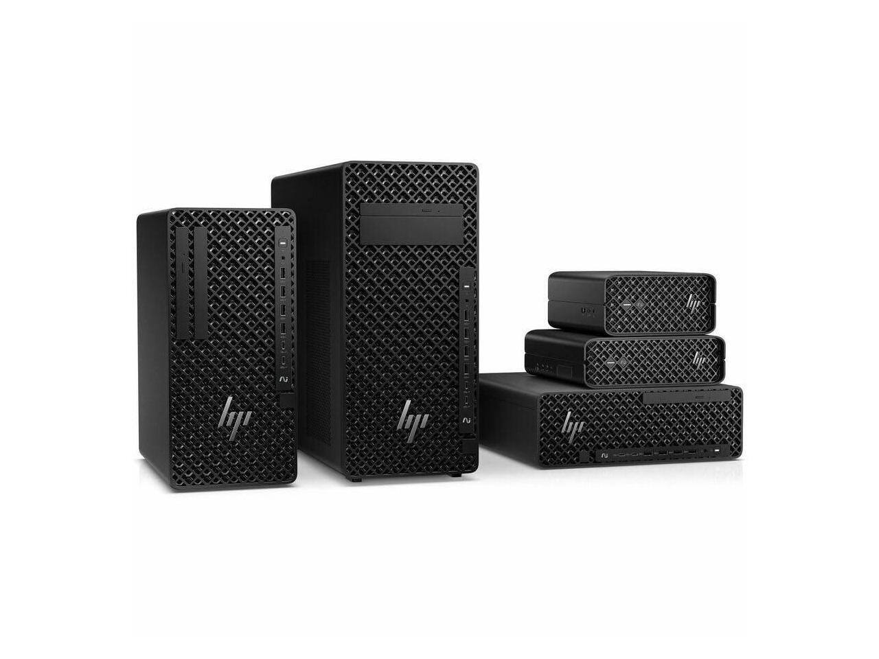 Alt View 3. HP - HP Z2 G1i - Intel Core Ultra 9 285 - 32 GB - 1 TB SSD - Win 11 Pro - RTX 2000 Ada 16 GB - Ethernet - Black.