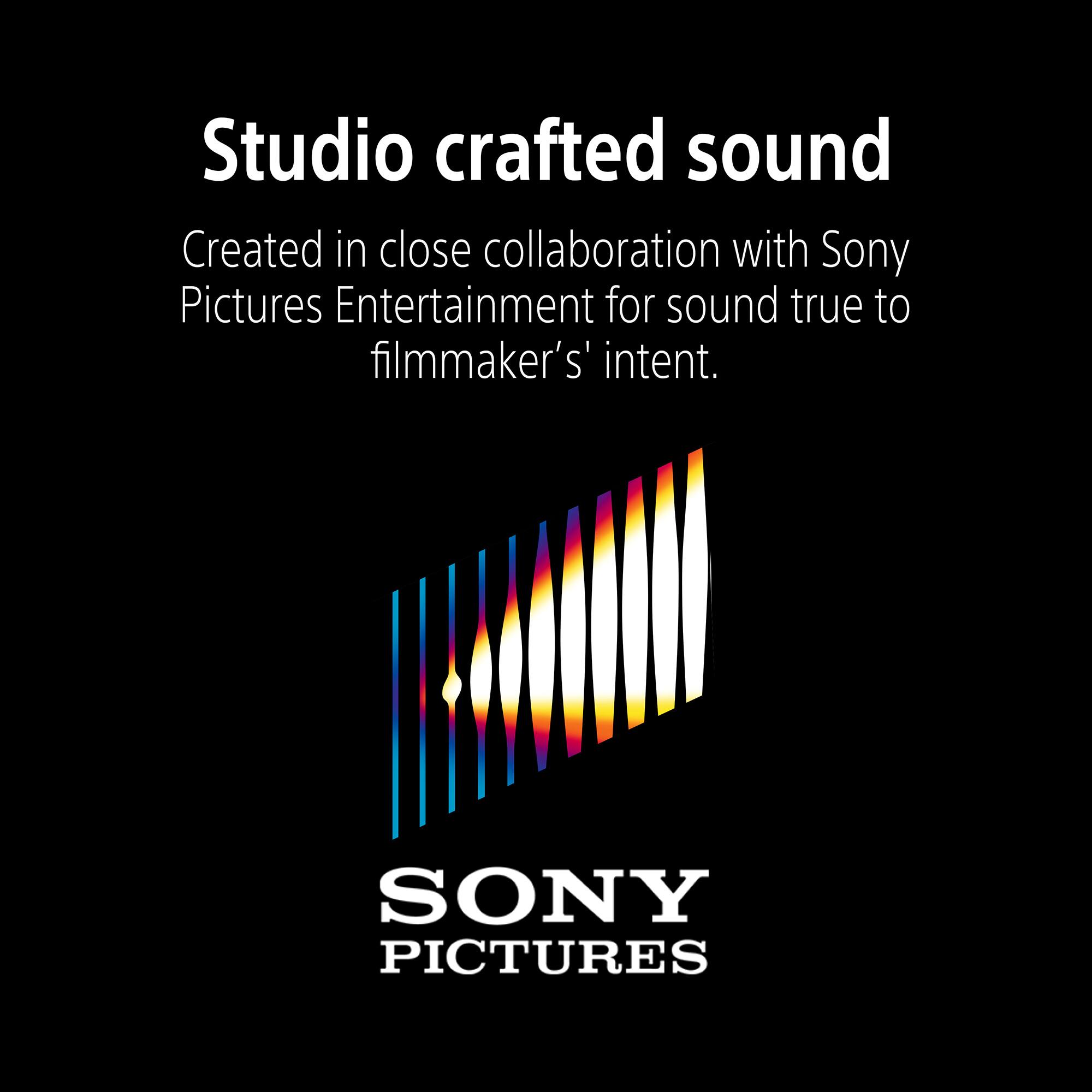 Studio crafted sound  
Created in close collaboration with Sony Pictures Entertainment for sound true to filmmaker's intent.  
SONY PICTURES