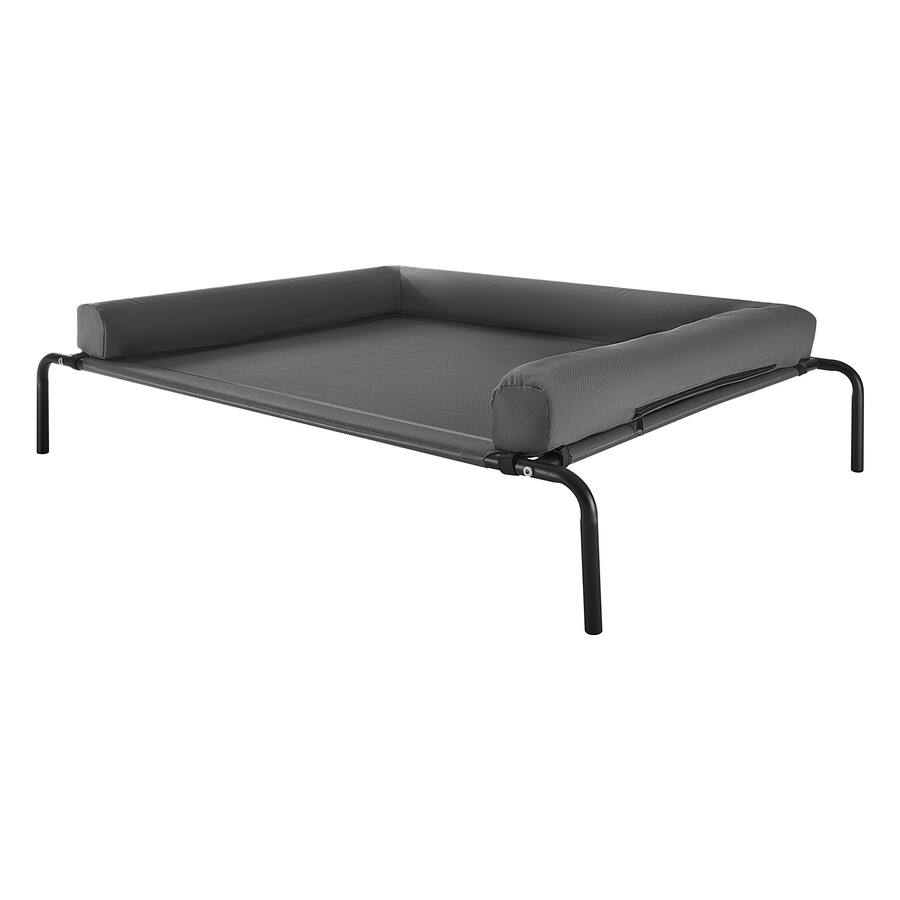VEVOR Elevated Dog Bed for Large Dogs, Portable Raised Dog Cot with ...