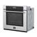 Angle. Forno Appliances - 30" Built-In Single Electric Convection Wall Oven - Silver.