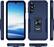 Alt View 12. SaharaCase - ArmorPro Kickstand Case for Samsung Galaxy A15 5G - Blue.