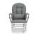 Alt View 14. Storkcraft - Hoop Glider and Ottoman - White/Gray.